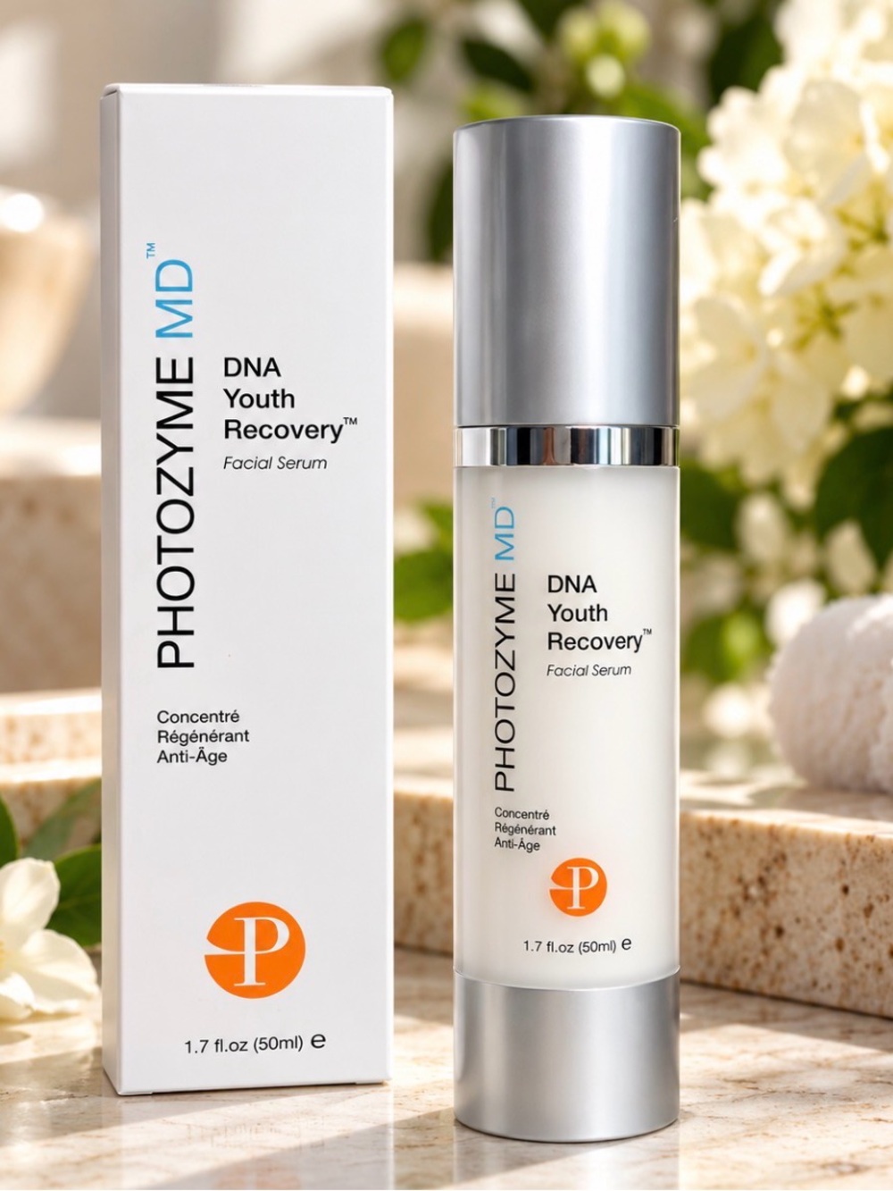 New in box Photozyme MD DNA 🧬 Youth Recovery Facial serum 1.7 FL oz 50 ml